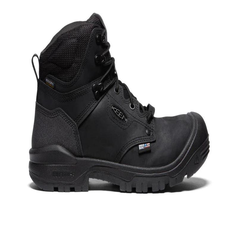 Men's Independence 6" Waterproof Boot (Carbon Toe) - Black