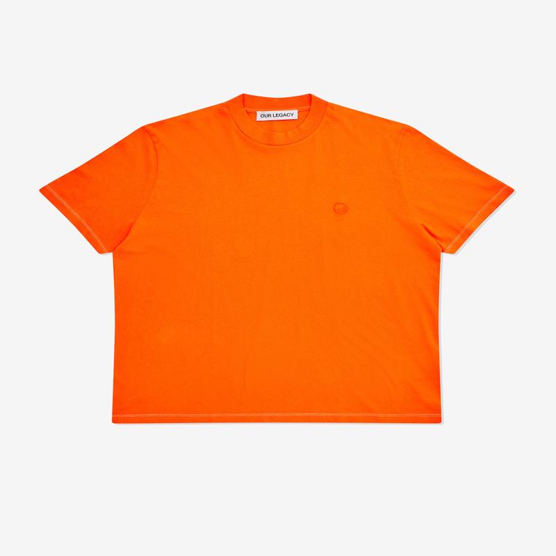 Our Legacy - WORK SHOP Box T-Shirt - (Orange)