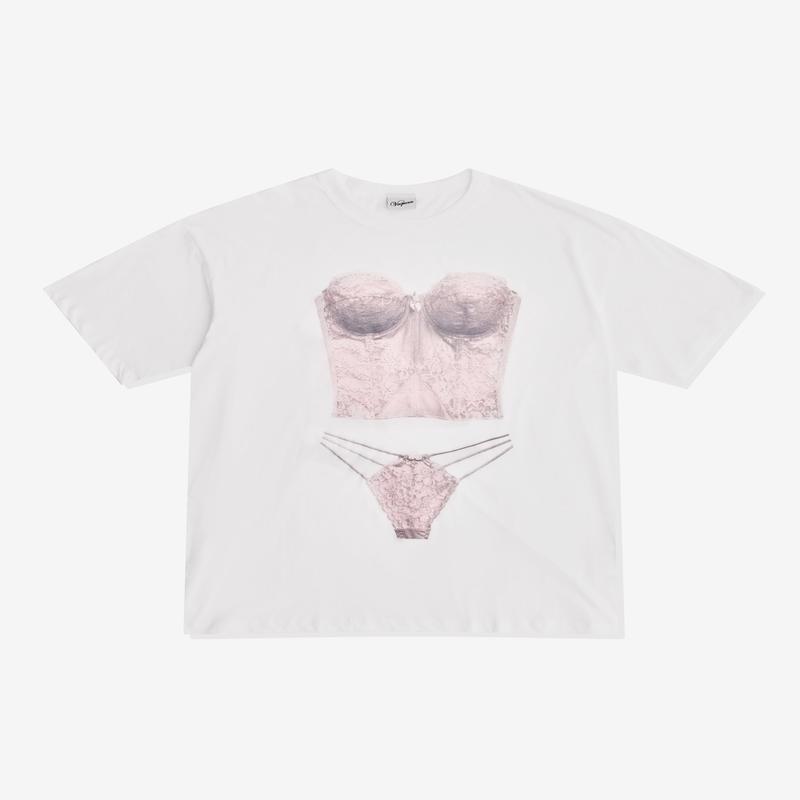 Vaquera - Womens Lingerie T-Shirt - (White)