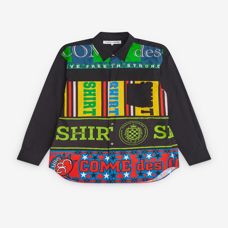 CDG Shirt - Mens Football Scarf Shirt - (Multi)