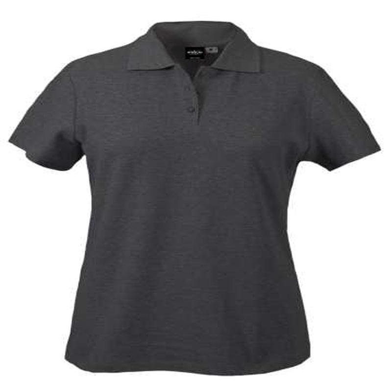 Womens Cotton Stretch Pique Polo