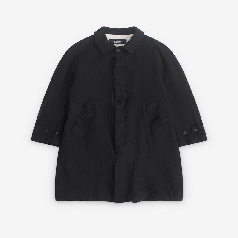 CDG Homme - Mens Raglan Sleeve  Coat - (Black)