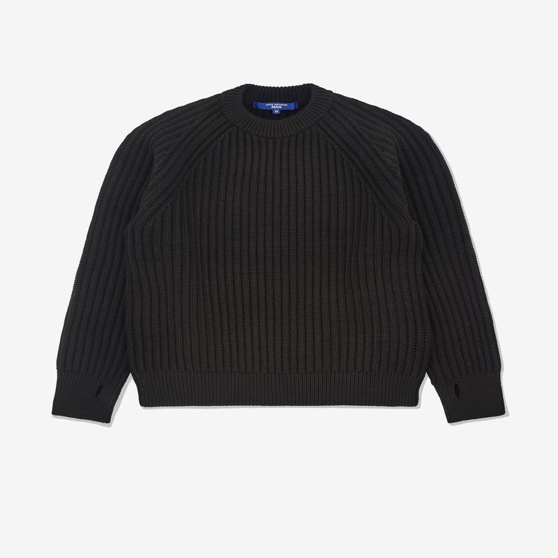 Junya Watanabe Man - Mens Heavy Rib Knit Sweater - (Black)