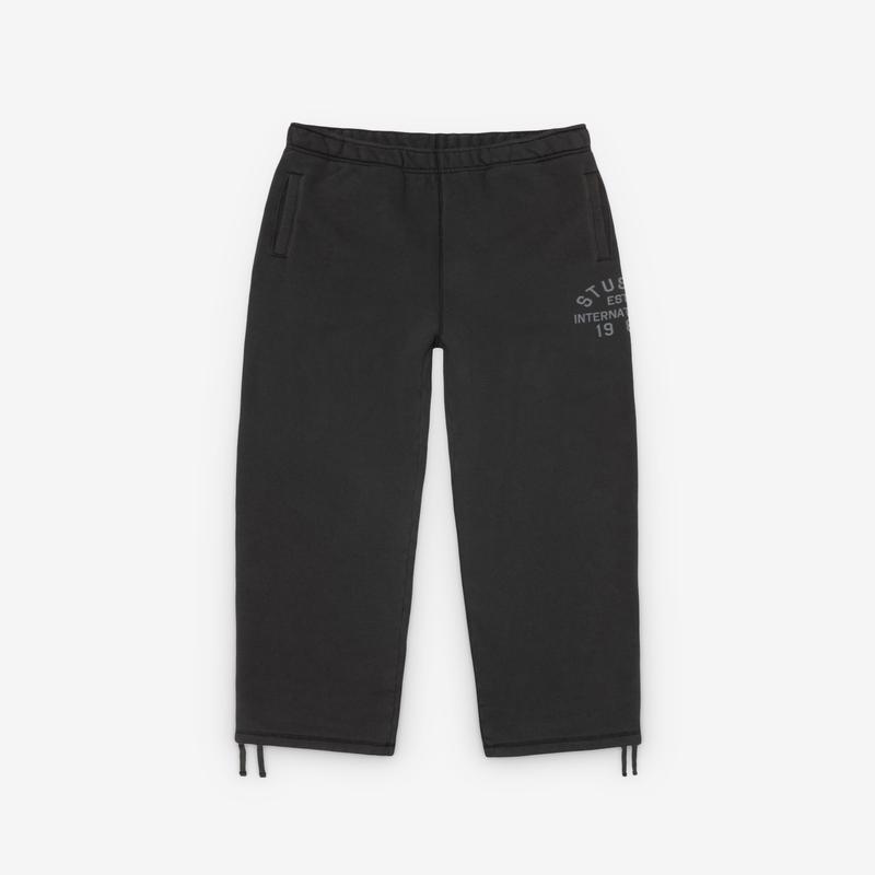 Stssy - Established Fleece Pant - (Black)