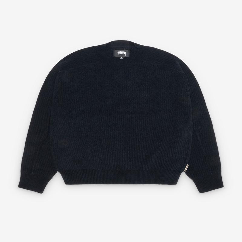 Stssy - Exposed Seam Crew - (Black)