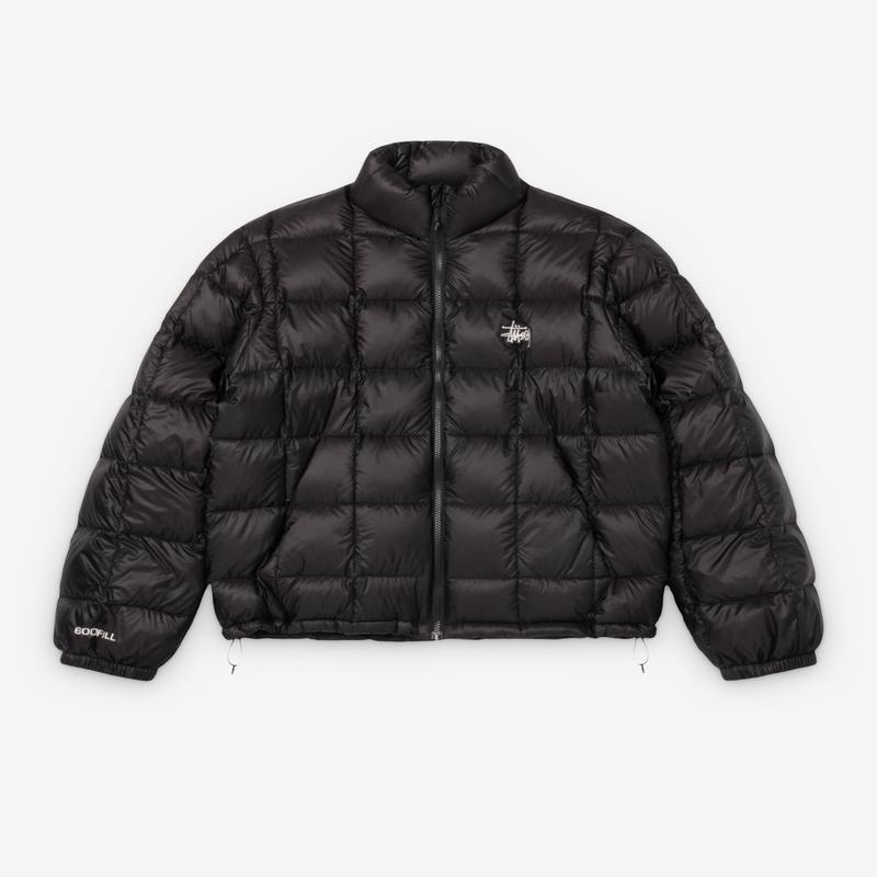 Stssy - Mens Midweight Puffer - (Black)