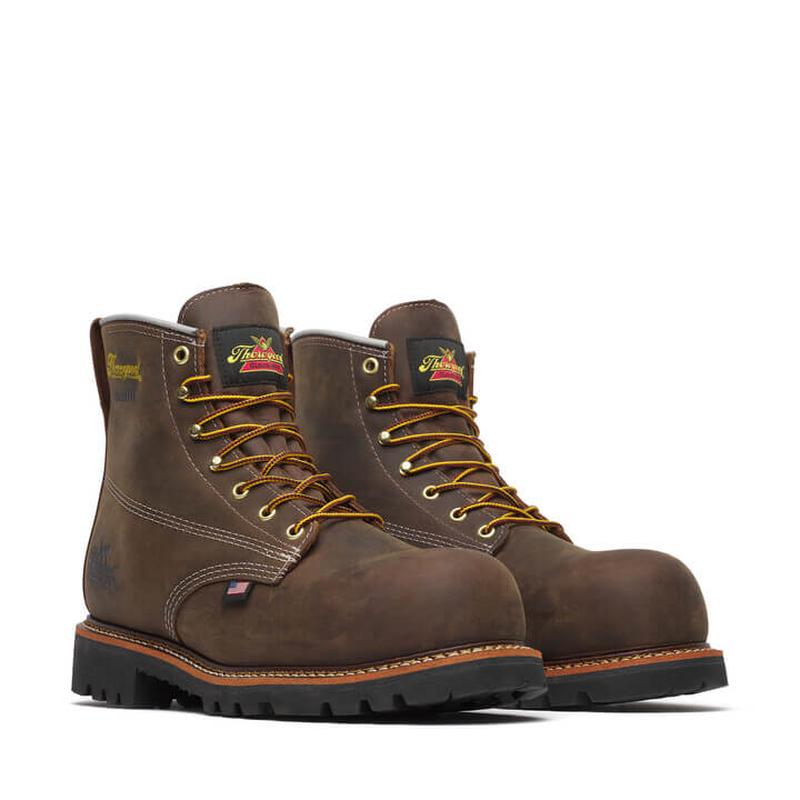 American Legacy Series 6 Crazyhorse Nano Toe Waterproof Work Boot