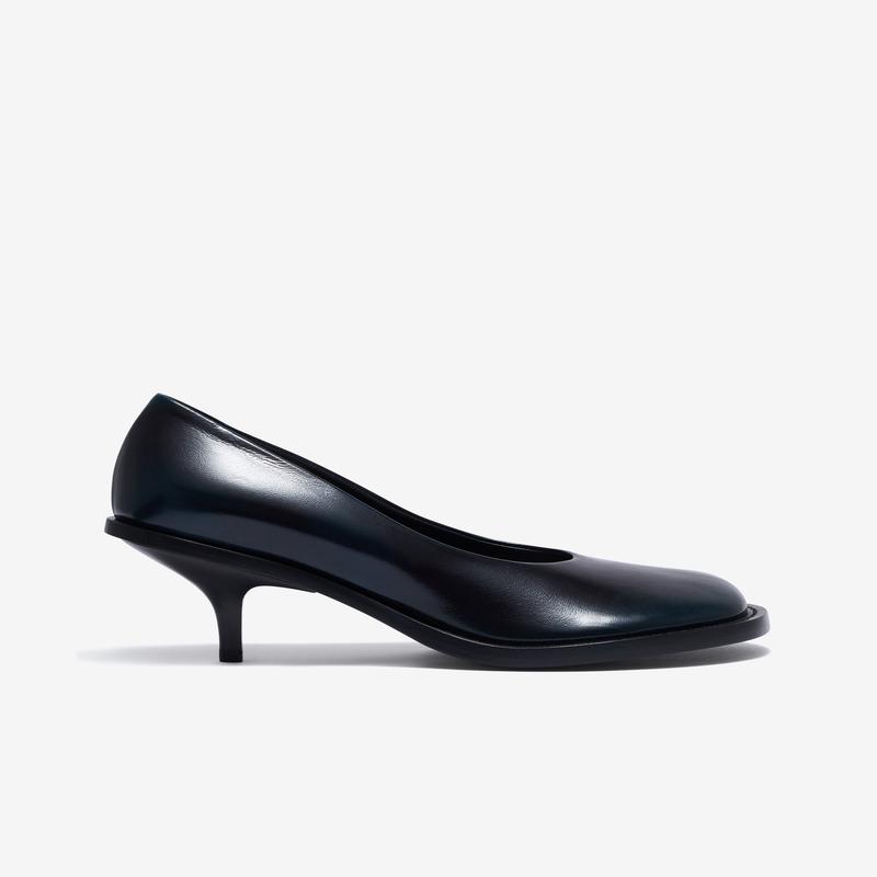 Dries Van Noten - Womens Leather Pumps - (Turquoise)