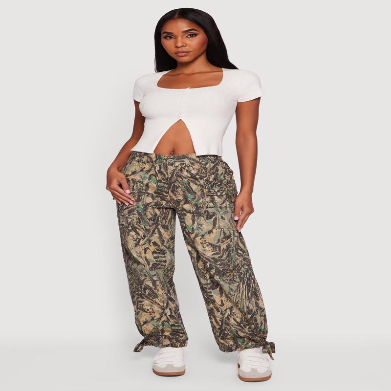 Hunter Camo Twill Cargo Joggers