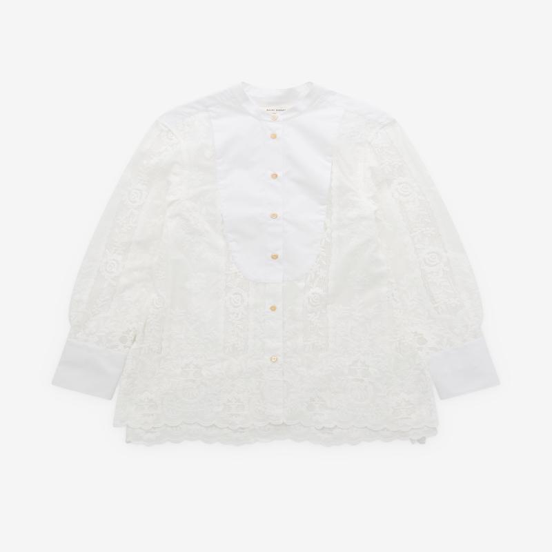 Wales Bonner - Womens River Shirt - (Ivory)
