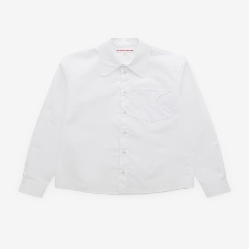 Walter Van Beirendonck - Mens Round Shirt - (White)