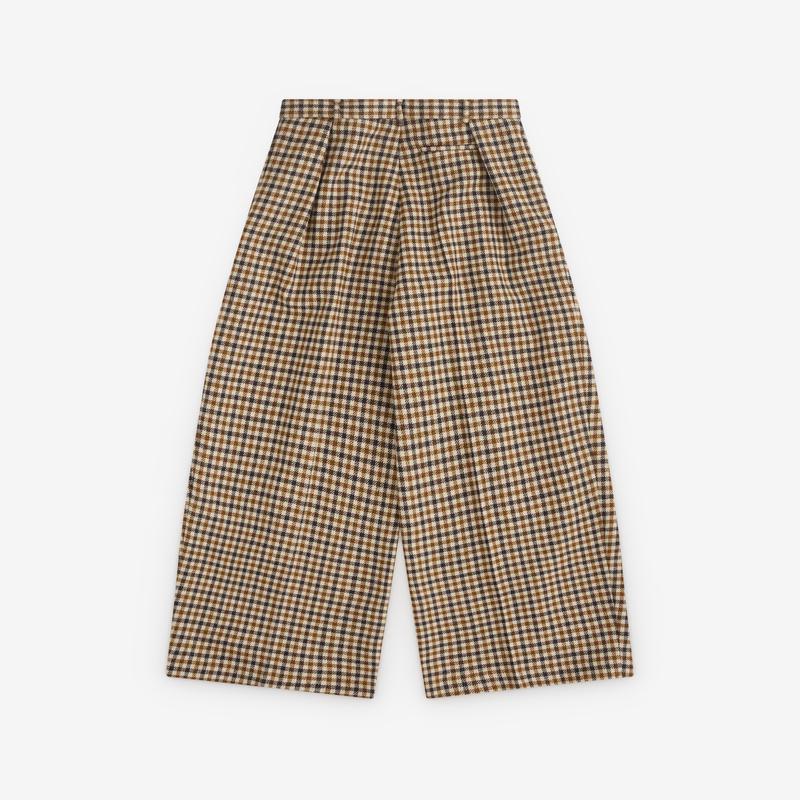 Walter Van Beirendonck - Mens Sun Pants - (Brown Check)