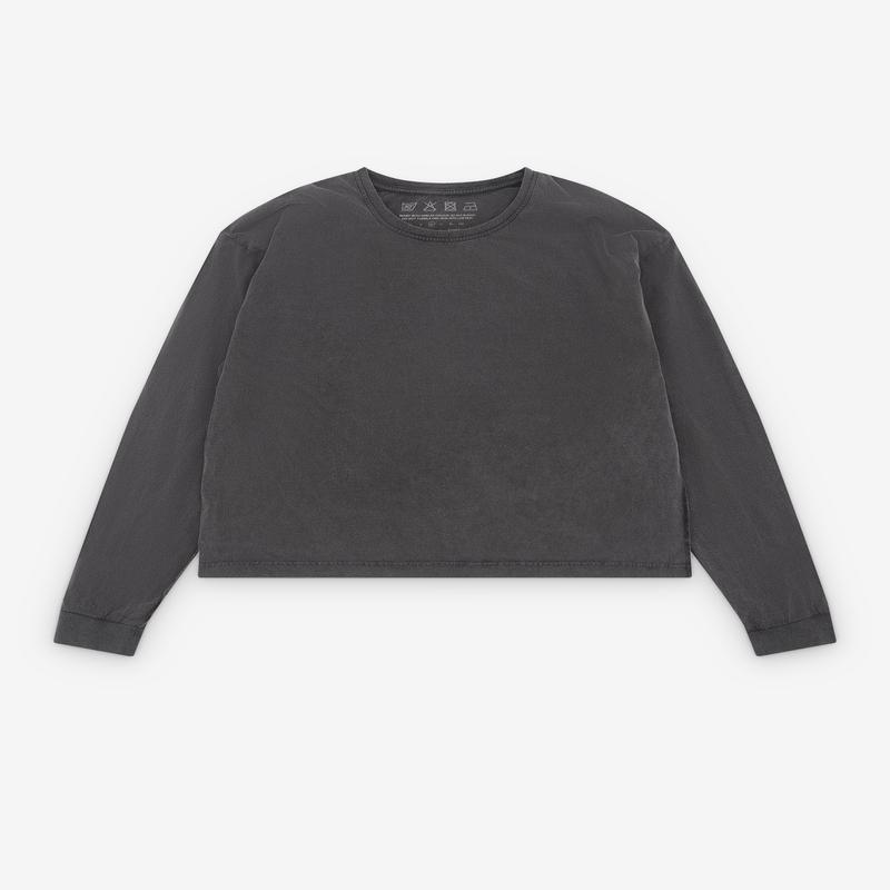 Mfpen - Mens Relaxed Long Sleeve T-Shirt - (Washed Grey)