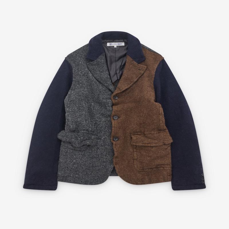 CDG Shirt - Mens Colour Block Blazer - (Multi)