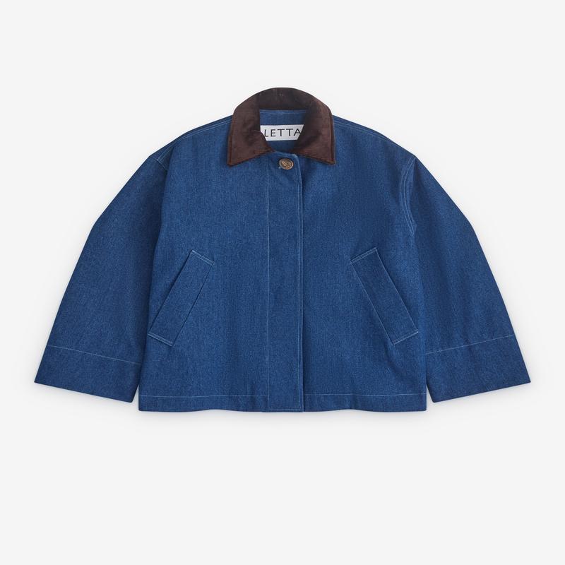 Aletta - Women's Denim Jacket - (Indigo)