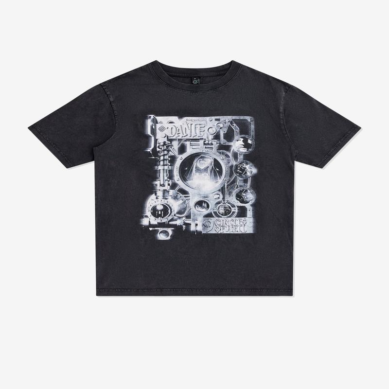 Deathmask - Men's Dante 9 Circles Of Hell Tour T-Shirt - (Black)