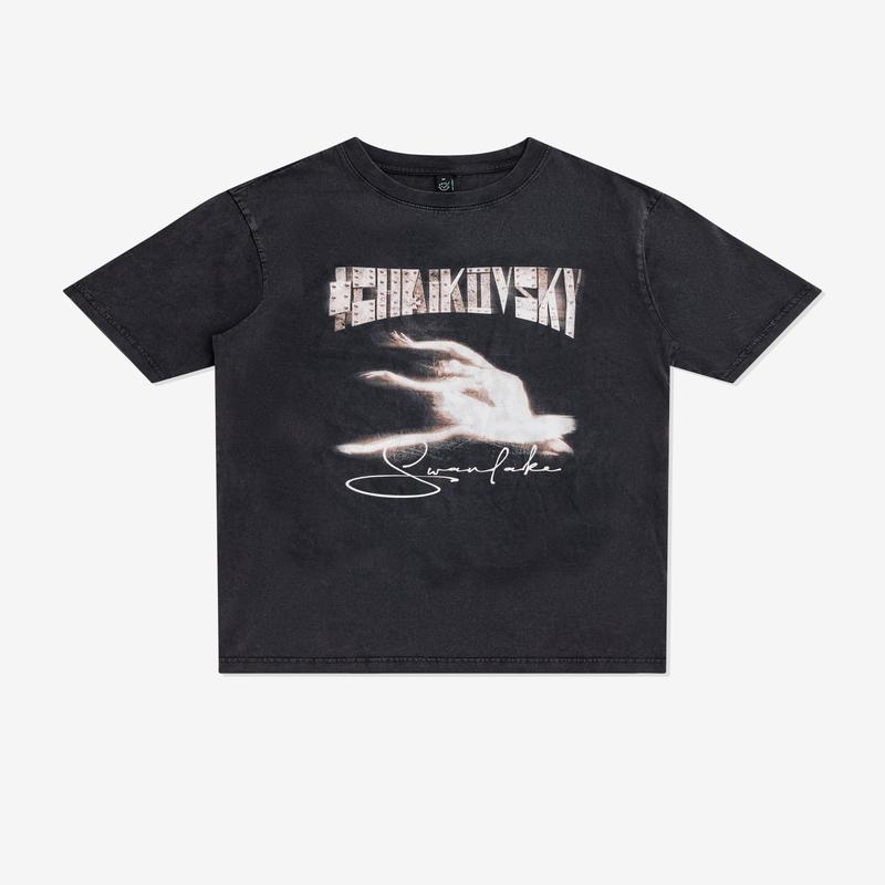 Deathmask - Men's Tchaikovsky Swanlake Tour T-Shirt - (Black)