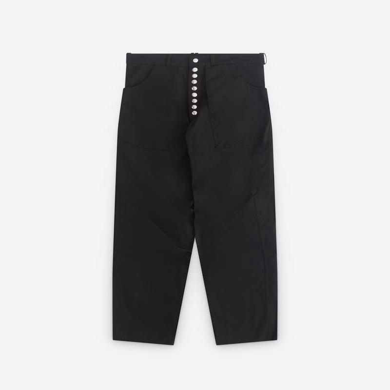 Kiko Kostadinov - Men's Triple Dart Reversible Trousers - (Black)