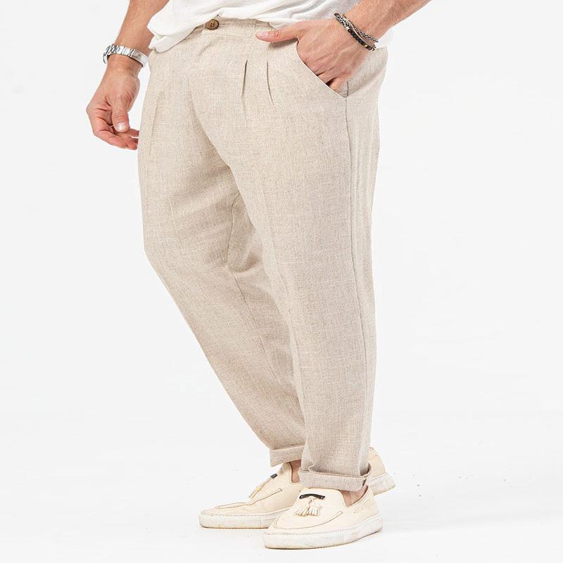TITOS CASUAL PANTS IN BEIGE