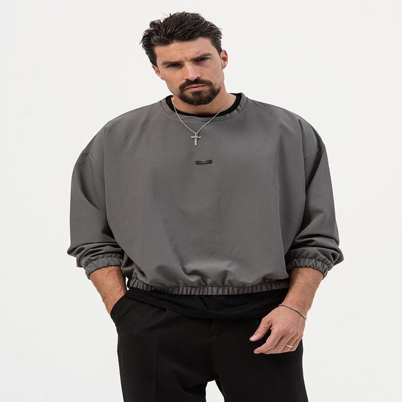 TUCKER SWEATSHIRT IN GREY