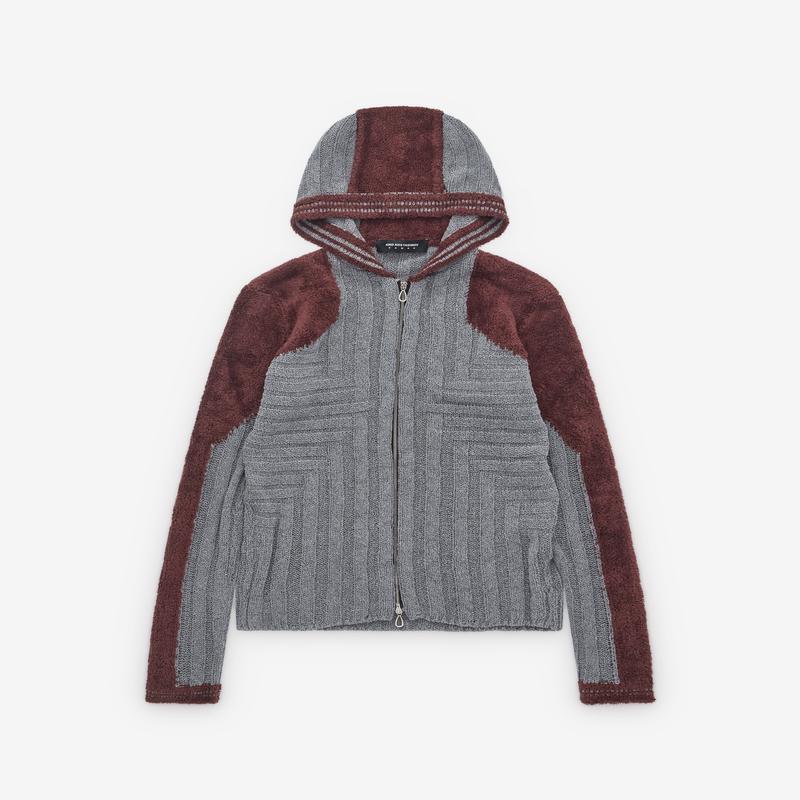 Kiko Kostadinov - Womens Quimby Fitted Hooded Knit - (Speckled)