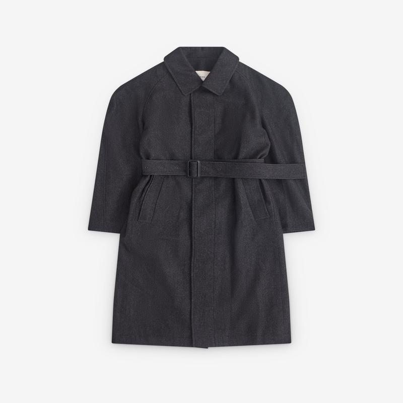 Lemaire - Womens Raglan Sleeve Coat - (Brown)