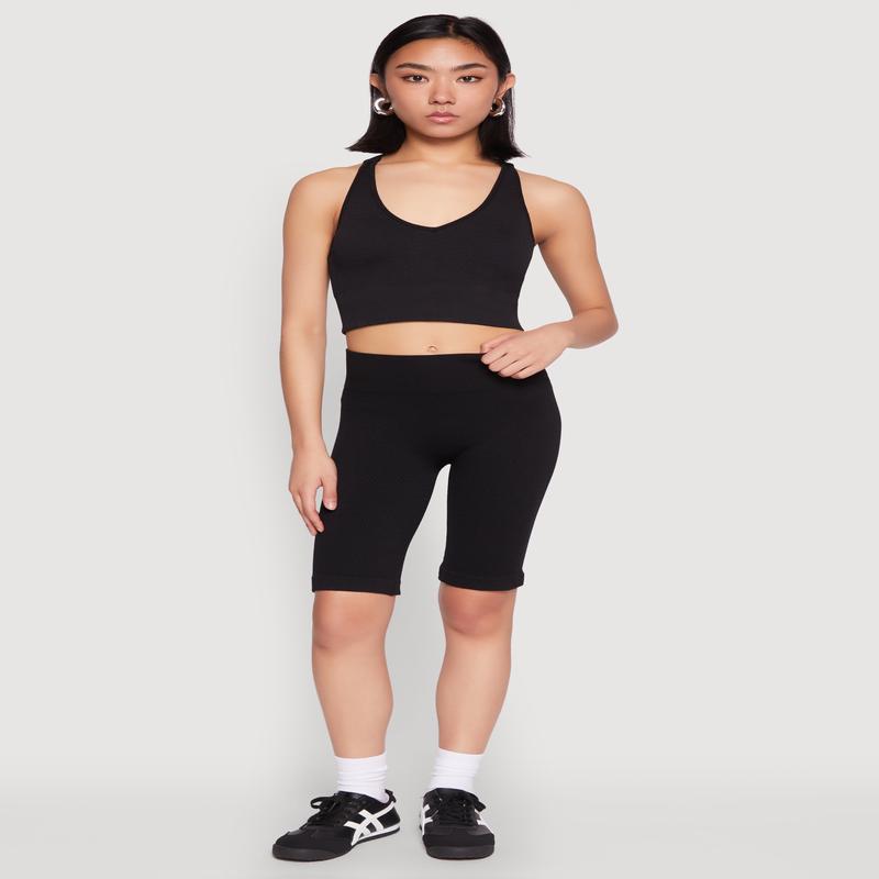 Seamless Bermuda Bike Shorts