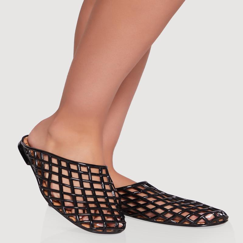 Cut Out Jelly Mules