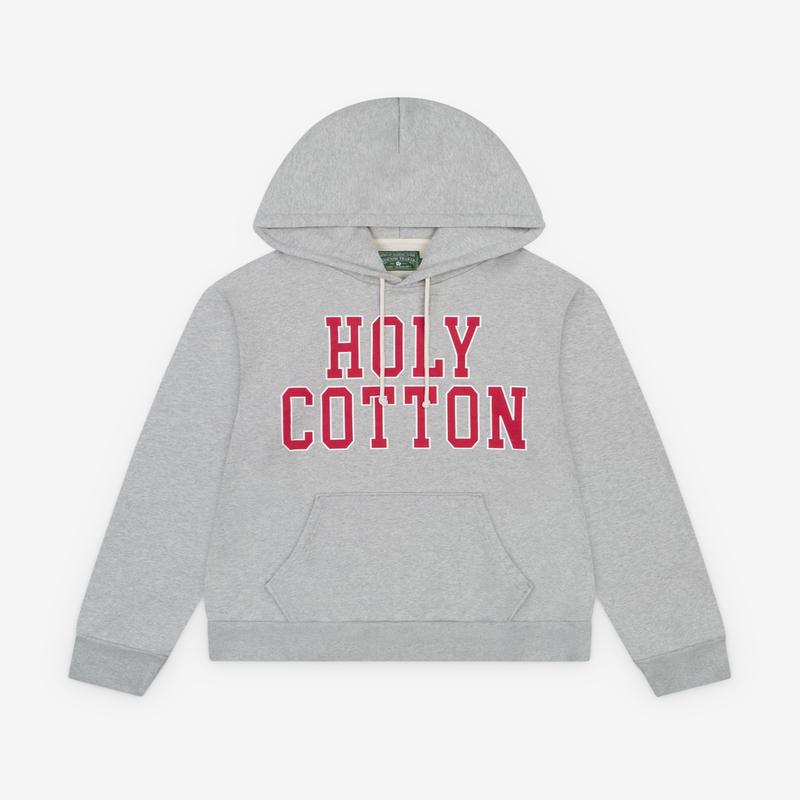 Denim Tears - Men's Holy Cotton Hoodie - (Grey)