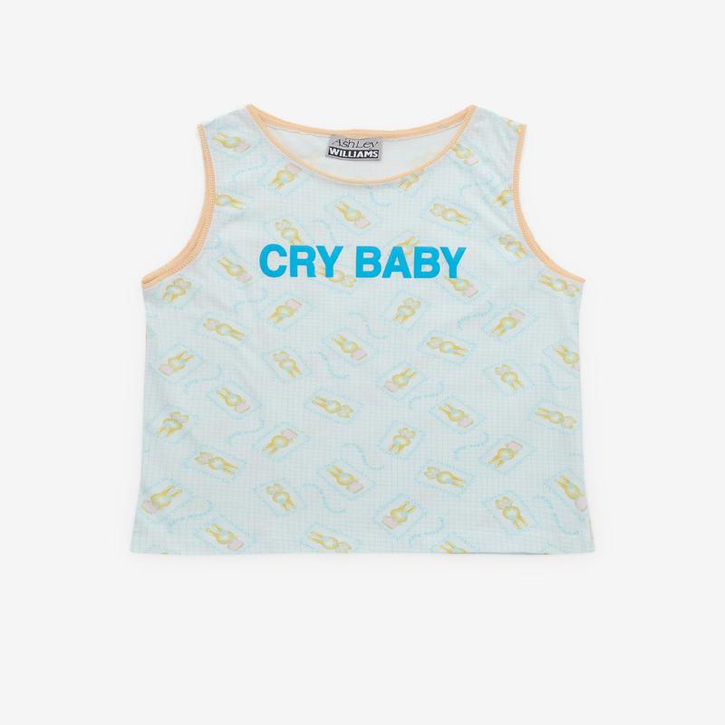 Ashley Williams - Womens Vest Top - (Cry Baby)