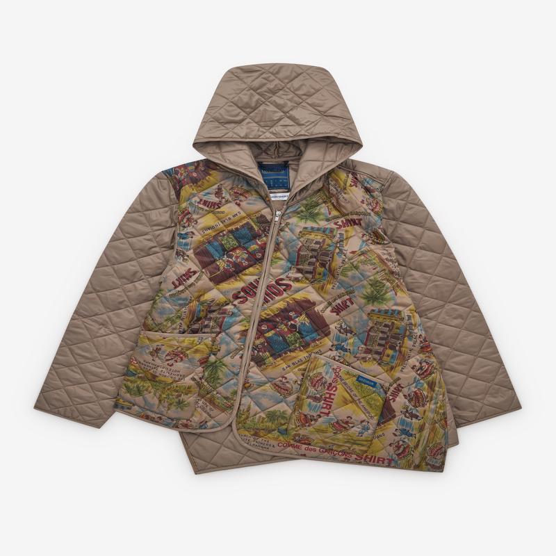 CDG Shirt - Mens Lavenham Bias Hood Jacket - (Khaki)