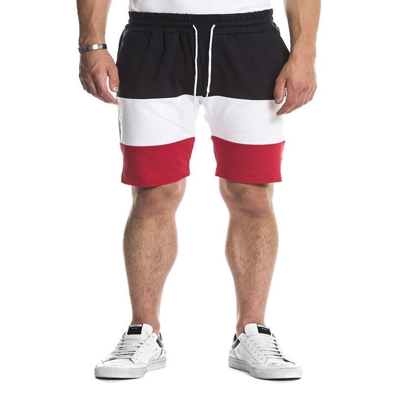 DRAKE STRIPED SHORTS IN BLUE