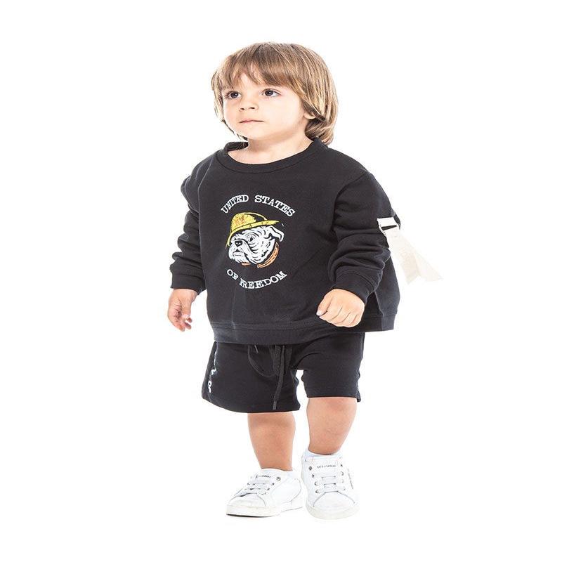 FREED KIDS SWEATSHIRT IN BLACK