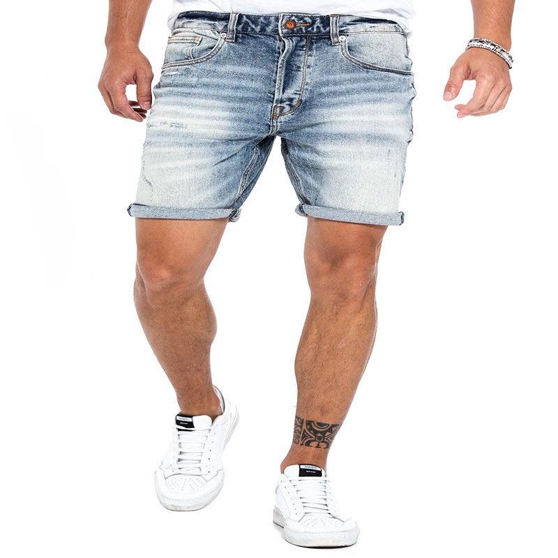 LIGHT DENIM SHORTS