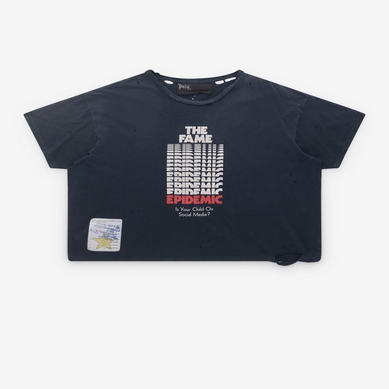 Paly - Fame Epidemic T-Shirt - (Vintage Black)