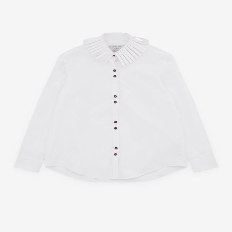 Super Yaya - Womens Necklace Shirt - (White)