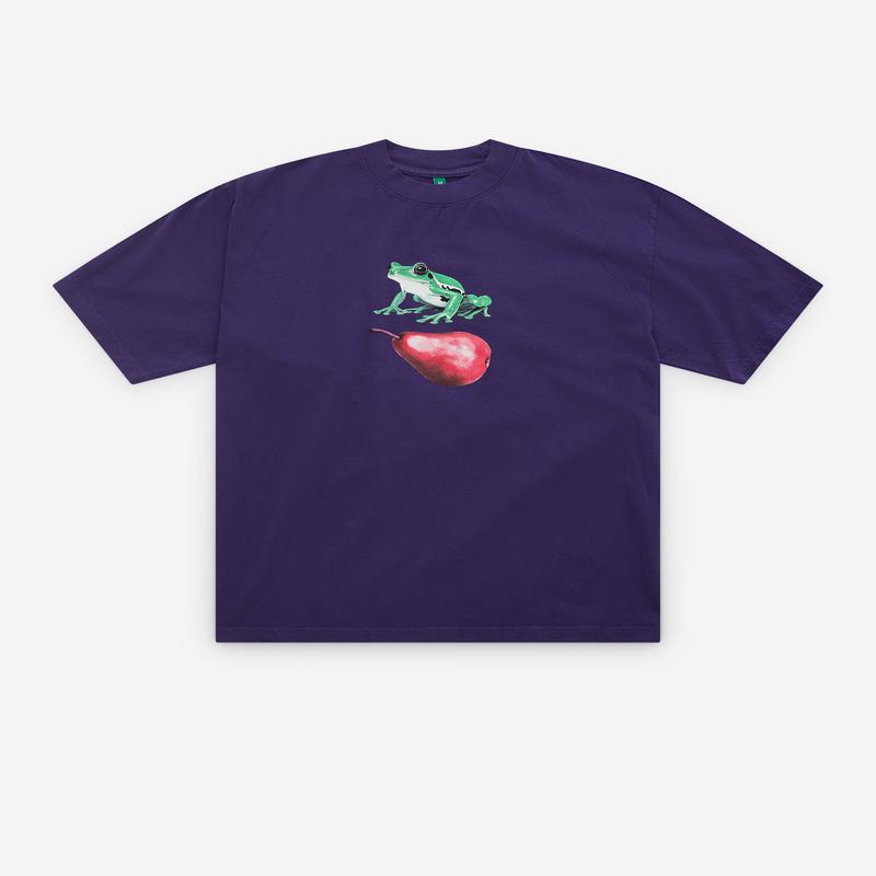 B.Eautiful - Mens Frog Pear T-Shirt - (Purple)