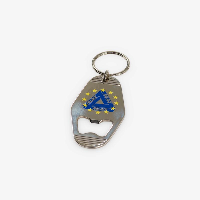 Palace - Eu Tri Bottle Opener Keyring - (Silver)