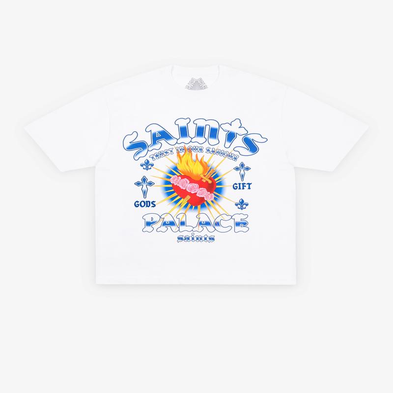Palace - Men's Gods Gift T-Shirt - (White)