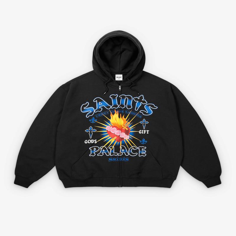Palace - Men's Gods Gift Zip Hood - (Black)