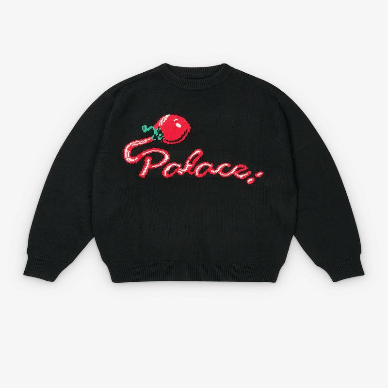 Palace - Men's Tommy Knit - (Black)