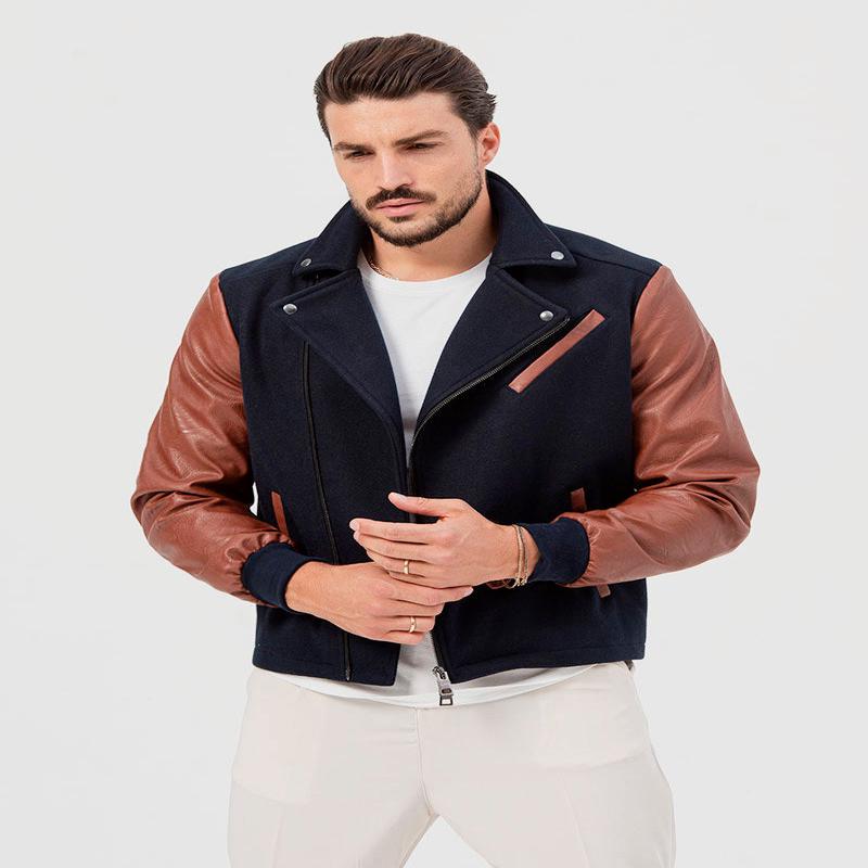 AXEL KIODO JACKET IN BLUE AND RED