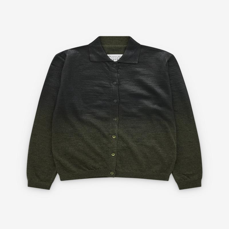 Maison Margiela - Wool Blend Cardigan - (Green)