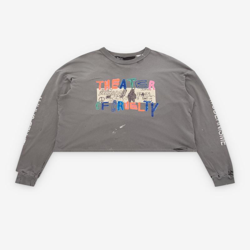 Paly - Theater Of Cruelty Long Sleeve T-Shirt - (Vintage Black)