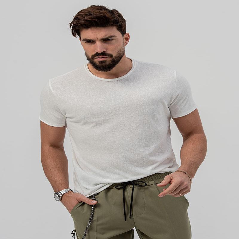 LIP BASIC T-SHIRT IN WHITE