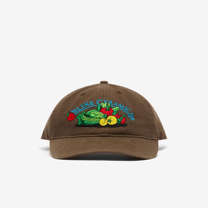 Online Ceramics - Men's Produce Cap - (Brown)