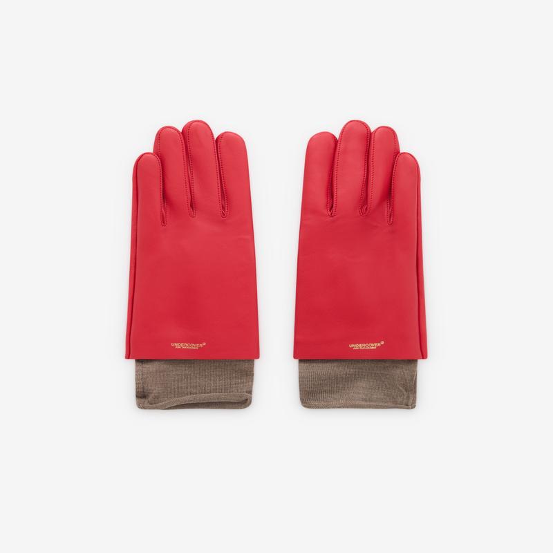 Undercover - Men's Leather Gloves - (Red)
