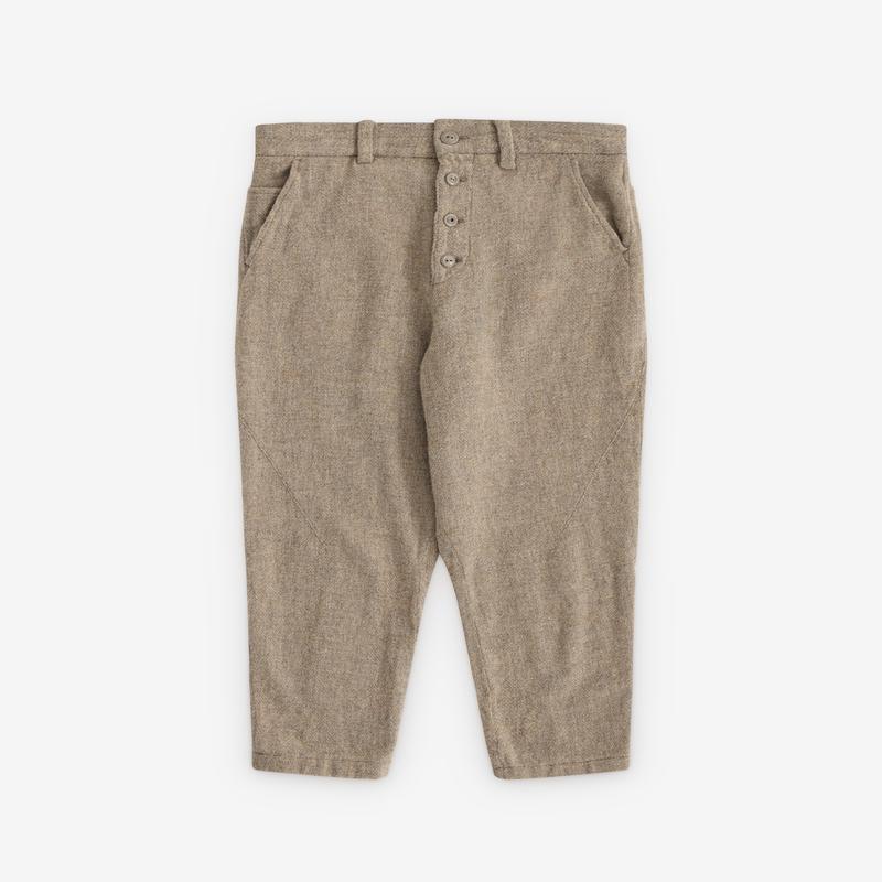 Undercover - Men's Wool Pants - (Gray Beige)