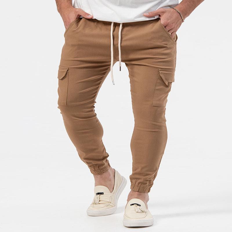 IKER CARGO PANTS IN CAMEL