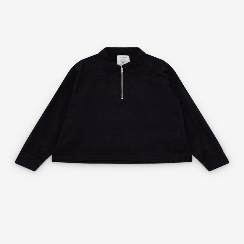 Mfpen - Men's Quarter Zip Shirt - (Black Stripe)